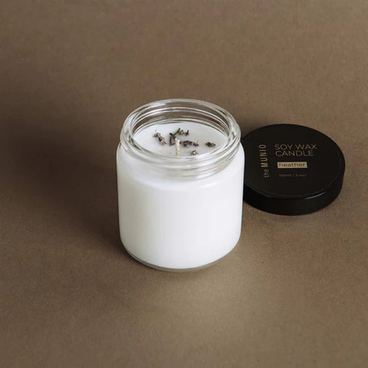 theMUNIO – Heather mini candle in glass votive
