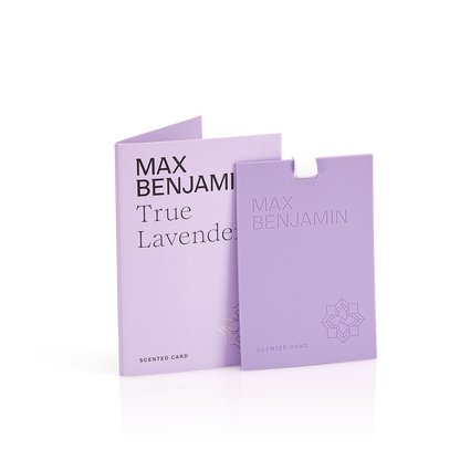 Max Benjamin – True Lavender Scented Card