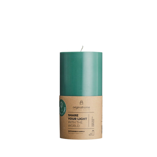 Originalhome – Unscented Pillar Candle - Forest - Small